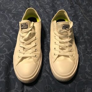 Converse all star canvas shoes size 10